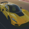 Yellow Ssc Tuatara Diamond Paintings