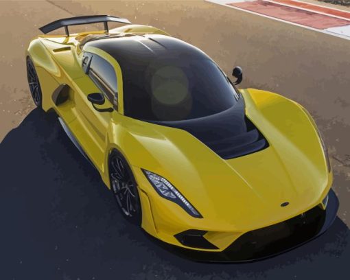 Yellow Ssc Tuatara Diamond Paintings