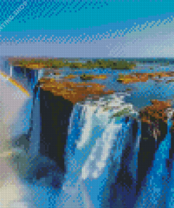 Zambia Victoria Falls Diamond Paintings