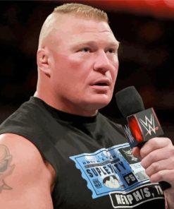 Brock Lesnar Diamond Paintings