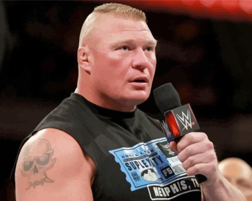 Brock Lesnar Diamond Paintings