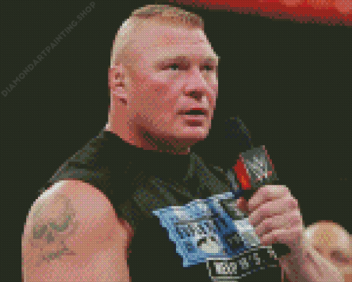 Brock Lesnar Diamond Paintings