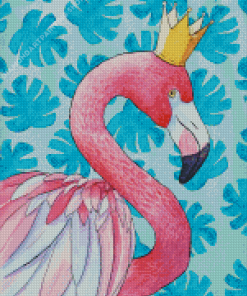 Flamingo Queen Diamond Paintings