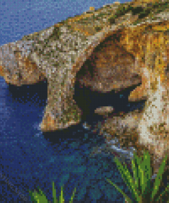 Malta Blue Grotto Diamond Paintings