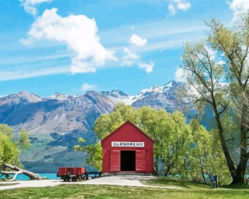 Glenorchy Wharf Diamond Paintings