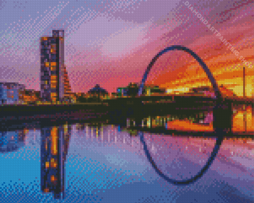 Clyde Arc Glasgow Diamond Paintings